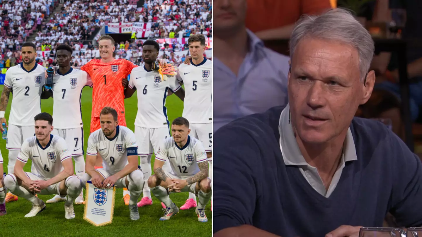 Netherlands legend Marco van Basten namechecks one 'positive' England player when asked about possible round-of-16 opponents