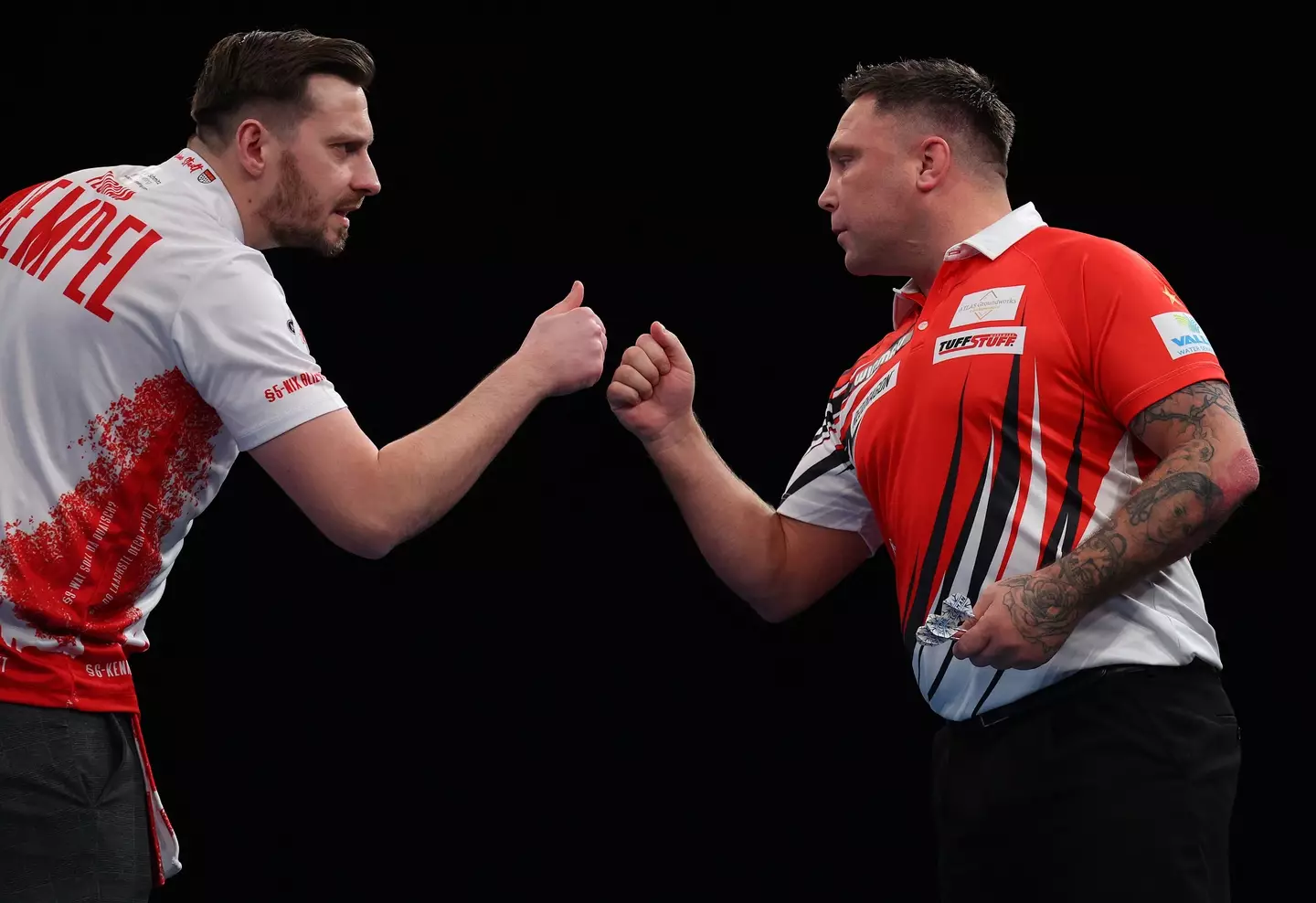 Florian Hempel has lost his PDC Tour Card. Image credit Getty