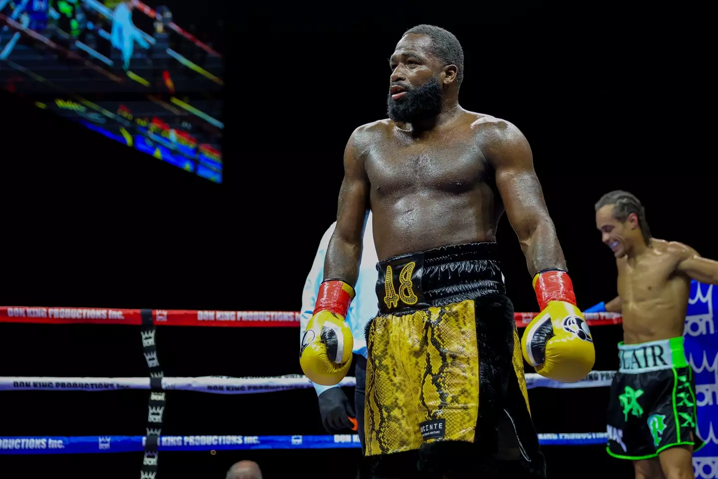 Adrien Broner during his last boxing bout. Image: Getty