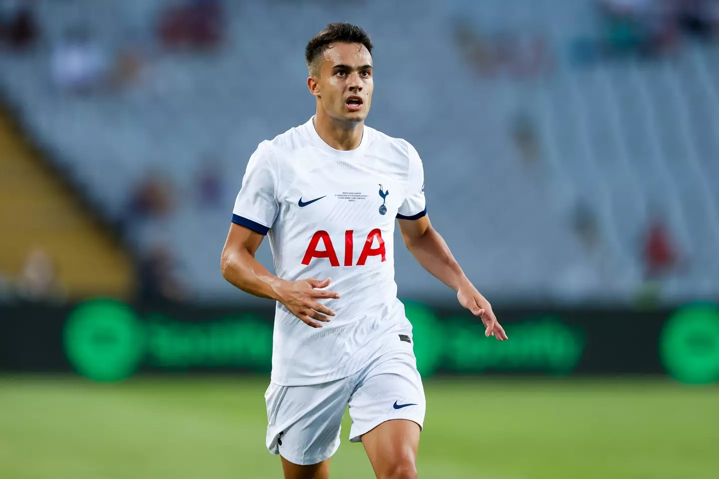 Sergio Reguilon in action for Tottenham. Image: Getty