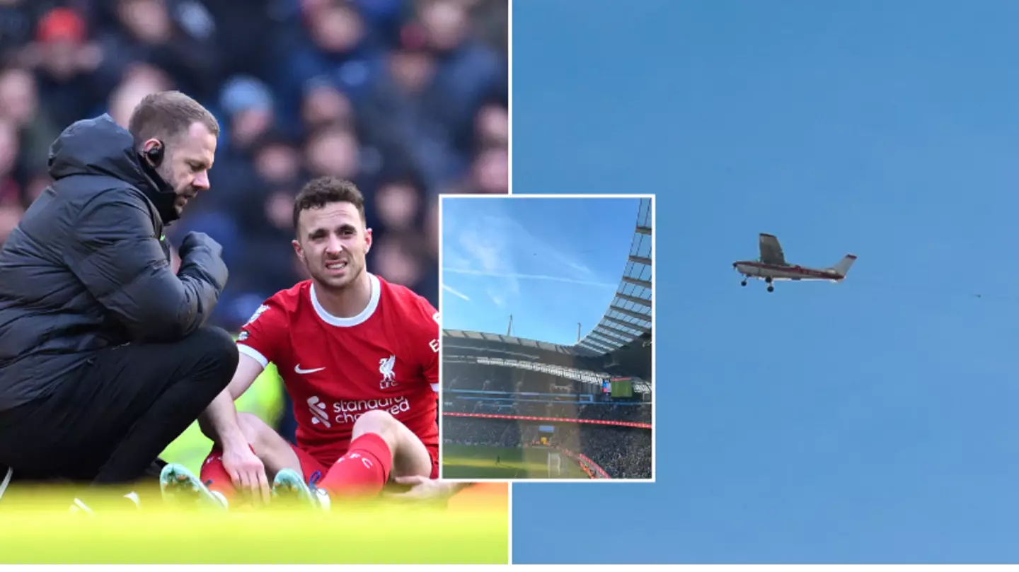 Everton fans arrange banner to be flown over the Etihad with 'corrupt' message