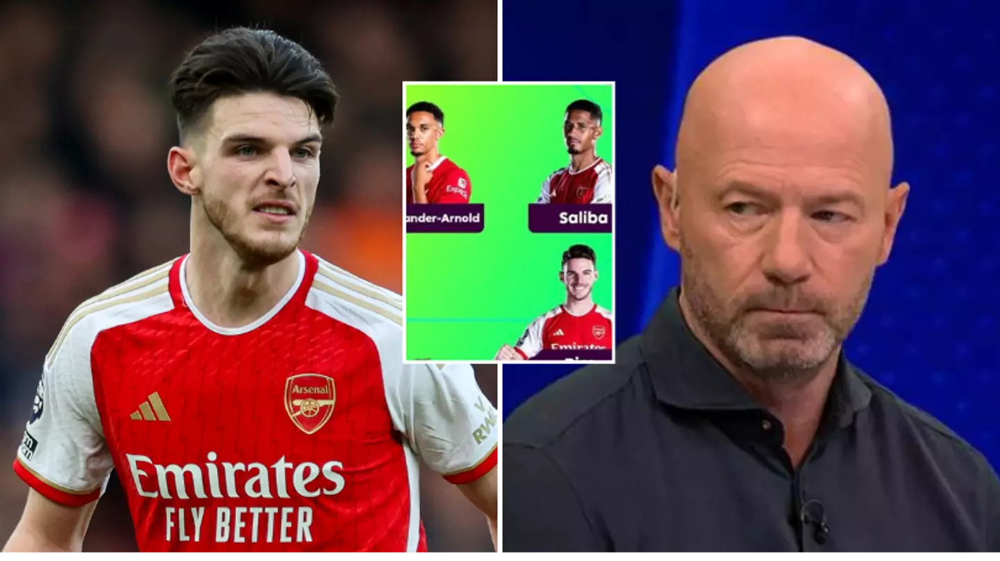 Alan Shearer doesn’t name a single Man City player in his Team of the Season so far and leaves out Liverpool star