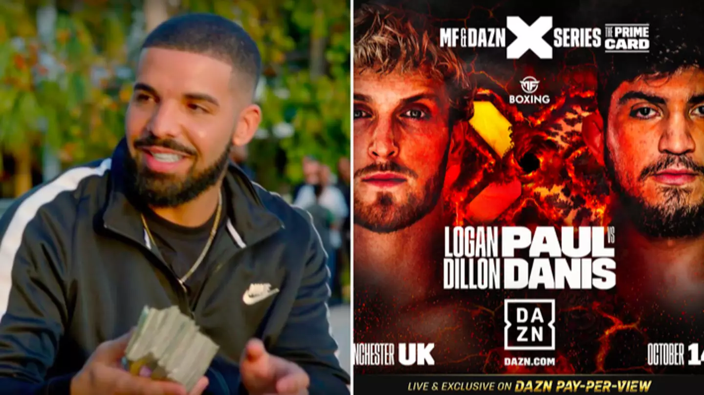 Drake puts insane money on knockout in Logan Paul vs Dillon Danis fight, Danis responds