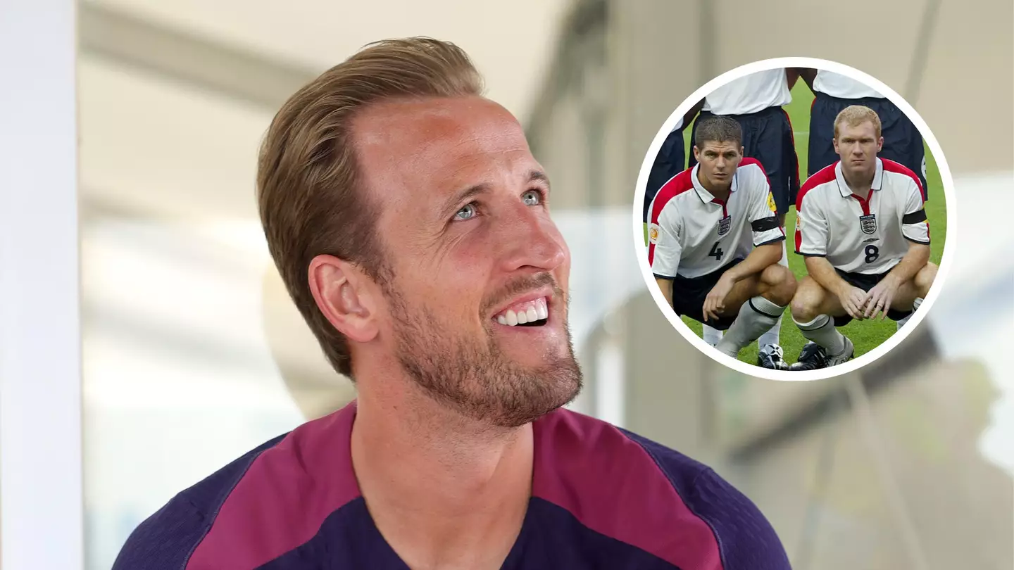 Harry Kane snubbed one of Steven Gerrard, Frank Lampard, Paul Scholes when naming his all-time England XI