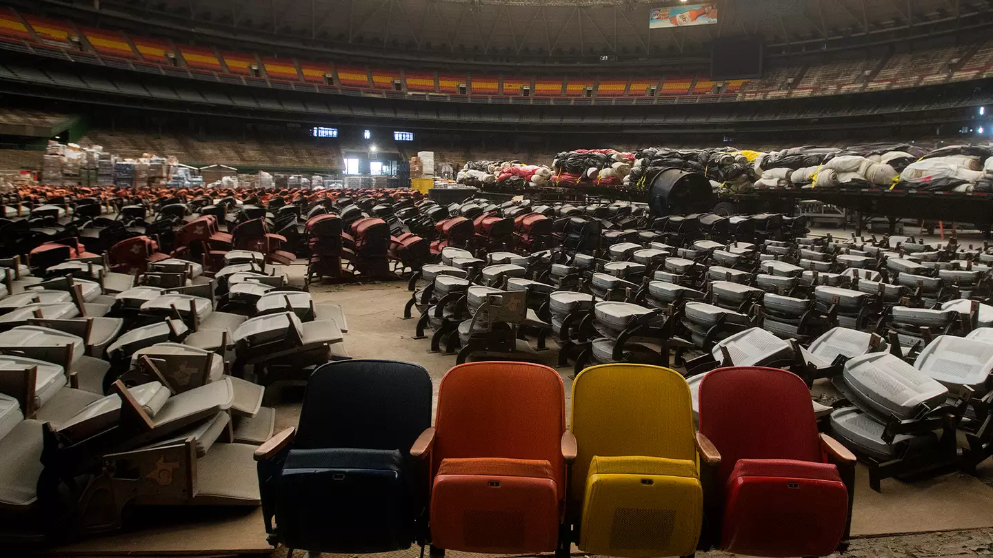 NFL stadium that cost just $45m was abandoned and is banned from being demolished