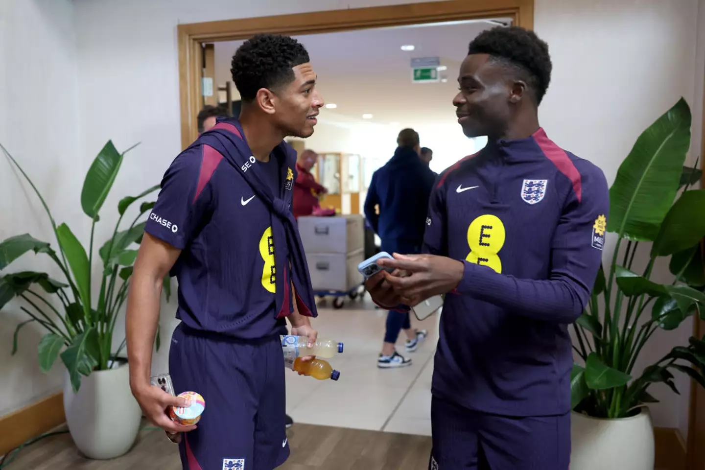 Saka and Bellingham- Getty