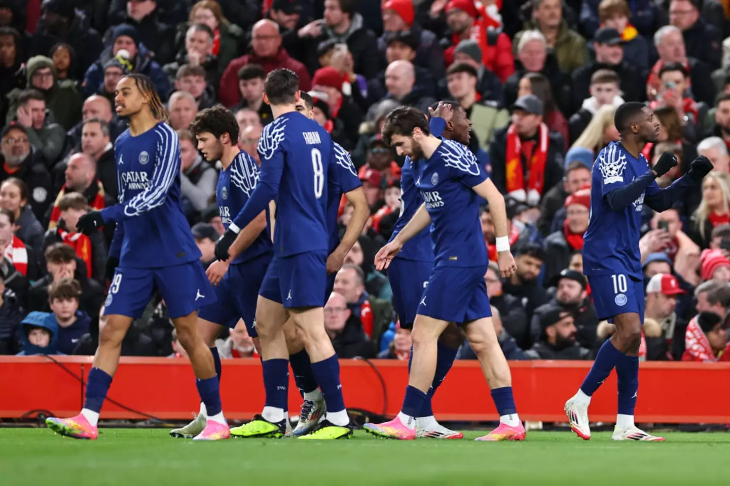 PSG did a rare thing against Liverpool (Credit:Getty)