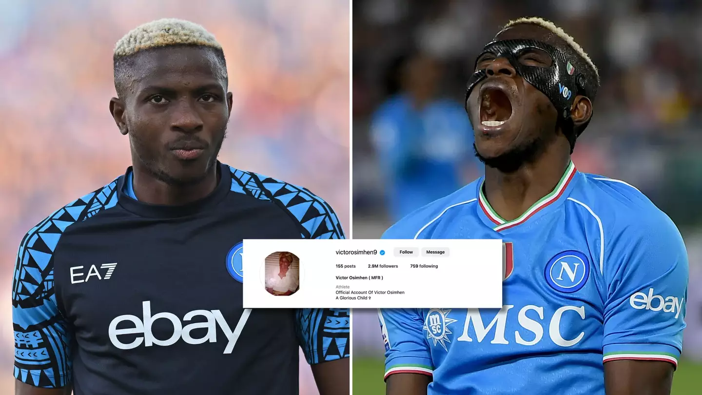 Victor Osimhen has deleted nearly every single Napoli-related post from his Instagram, it's getting ugly
