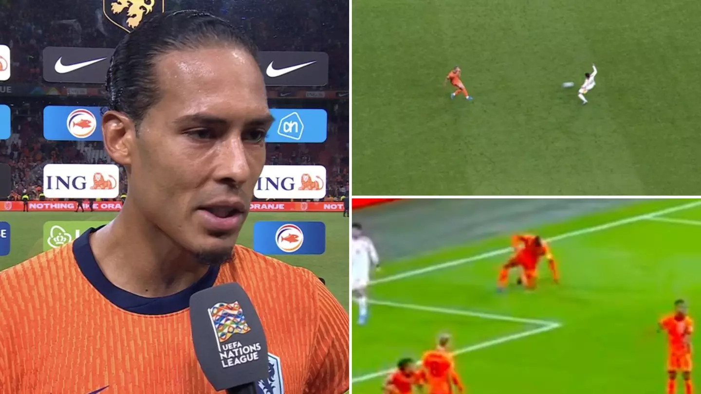 Virgil van Dijk had a ruthless response to reporter asking about Matthijs de Ligt's error during Netherlands vs Germany