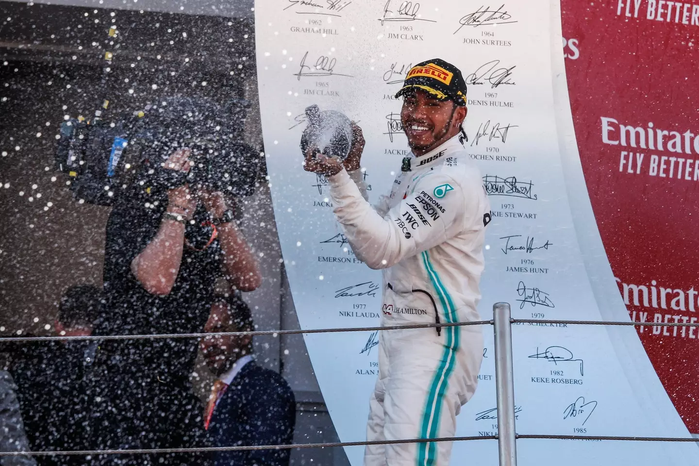 Is Hamilton the greatest ever British athlete? Image: Alamy