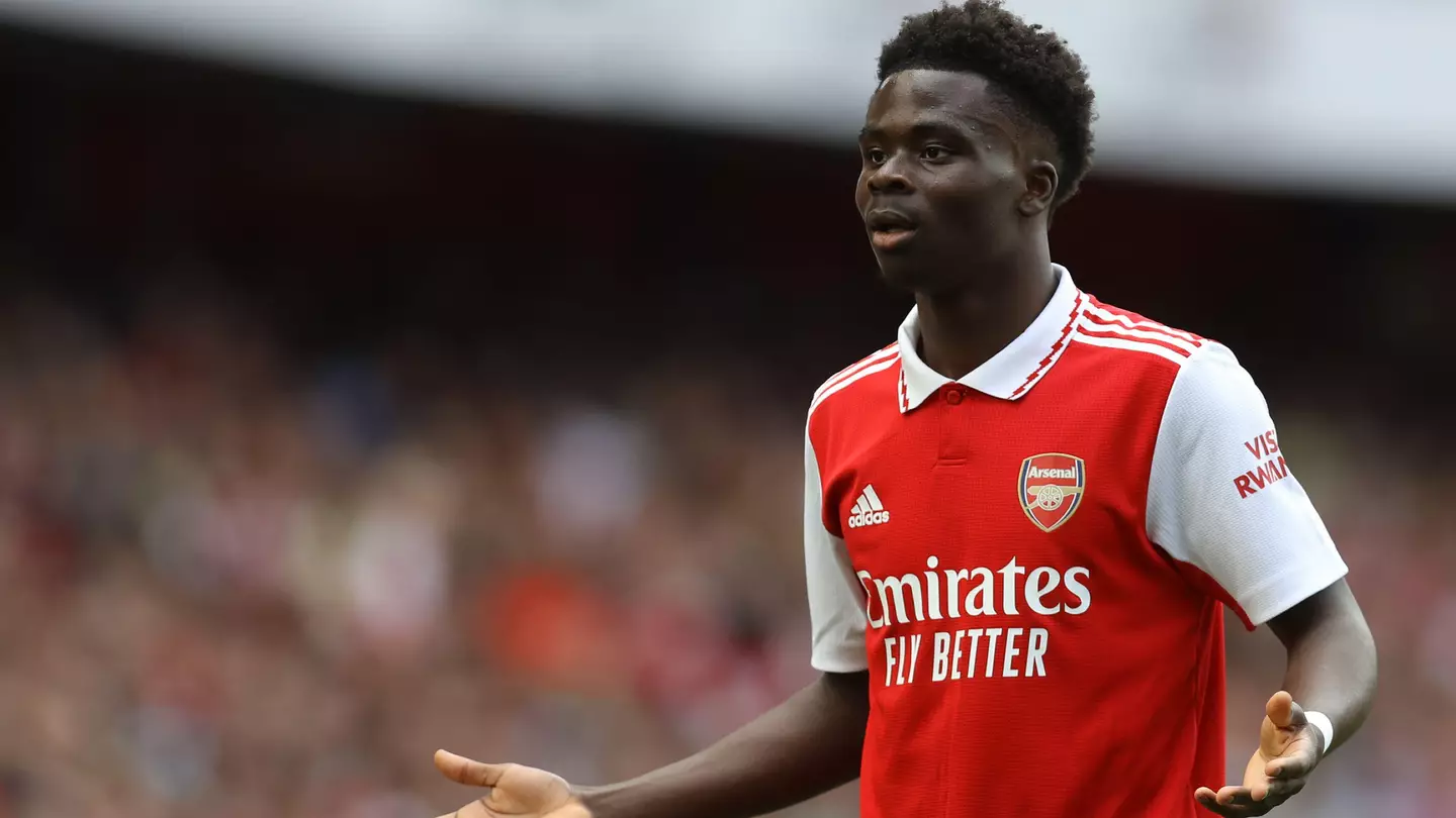 Bukayo Saka has been linked with Manchester City this summer (Sportimage/Alamy Live News)