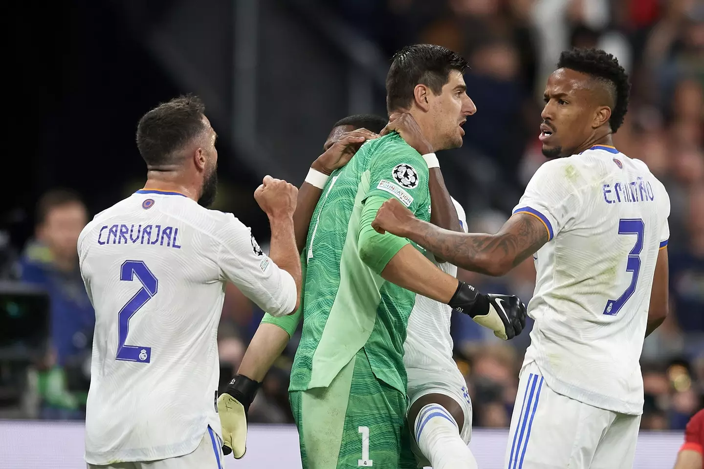 Carragher made note of Courtois' performance in the final. (Image
