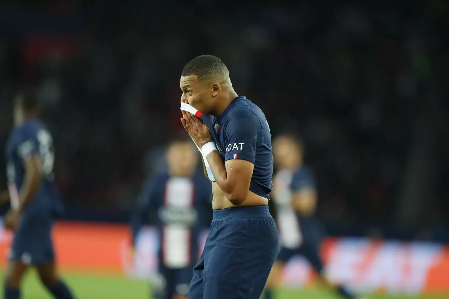 Mbappe is reportedly unhappy at PSG. Image: Alamy
