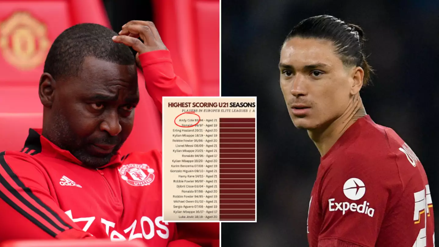 Andy Cole says 'people need to stop disrespecting my name' after fans compare him to Darwin Nunez