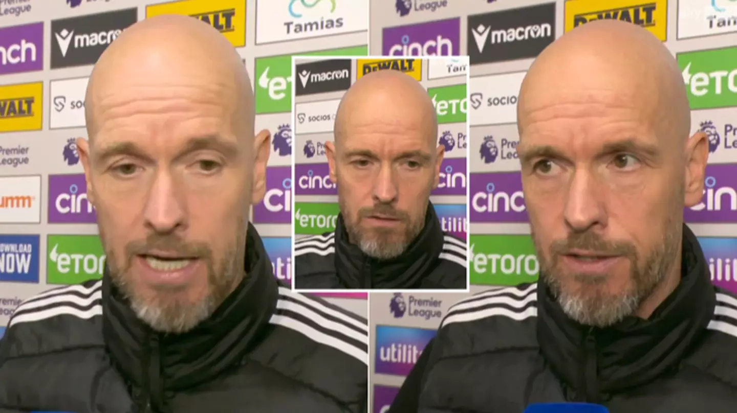 Erik ten Hag branded ‘deluded’ for comments made after dismal defeat by Crystal Palace