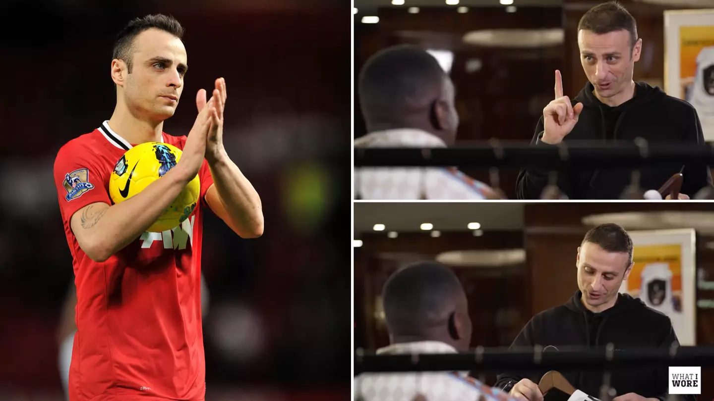 Dimitar Berbatov refused to swap shirts during his career but asked teammate to get him one shirt