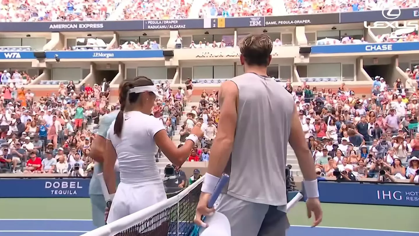 Emma Raducanu breaks silence as 'refusal' to hug Jack Draper goes viral after US Open match