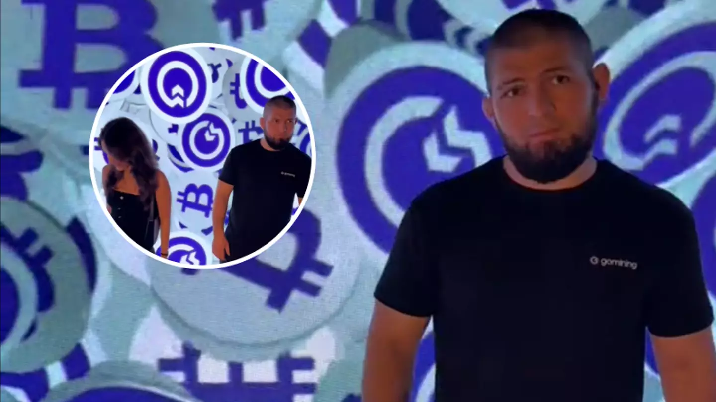 Khabib Nurmagomedov ‘refused’ to take picture with woman after spotting what she was holding