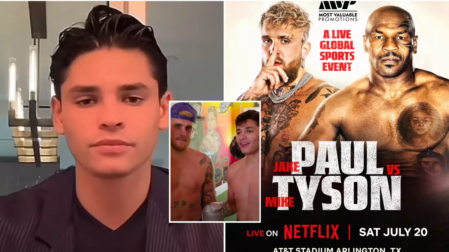 Ryan Garcia claims he 'started Jake Paul's boxing career' and makes bold Mike Tyson fight prediction