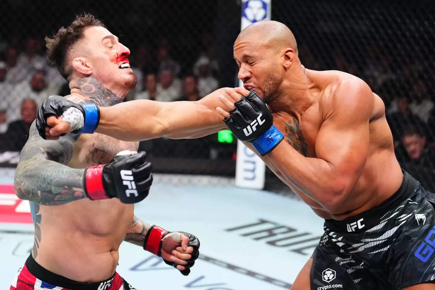 Tom Aspinall and Ciryl Gane. Image: Getty