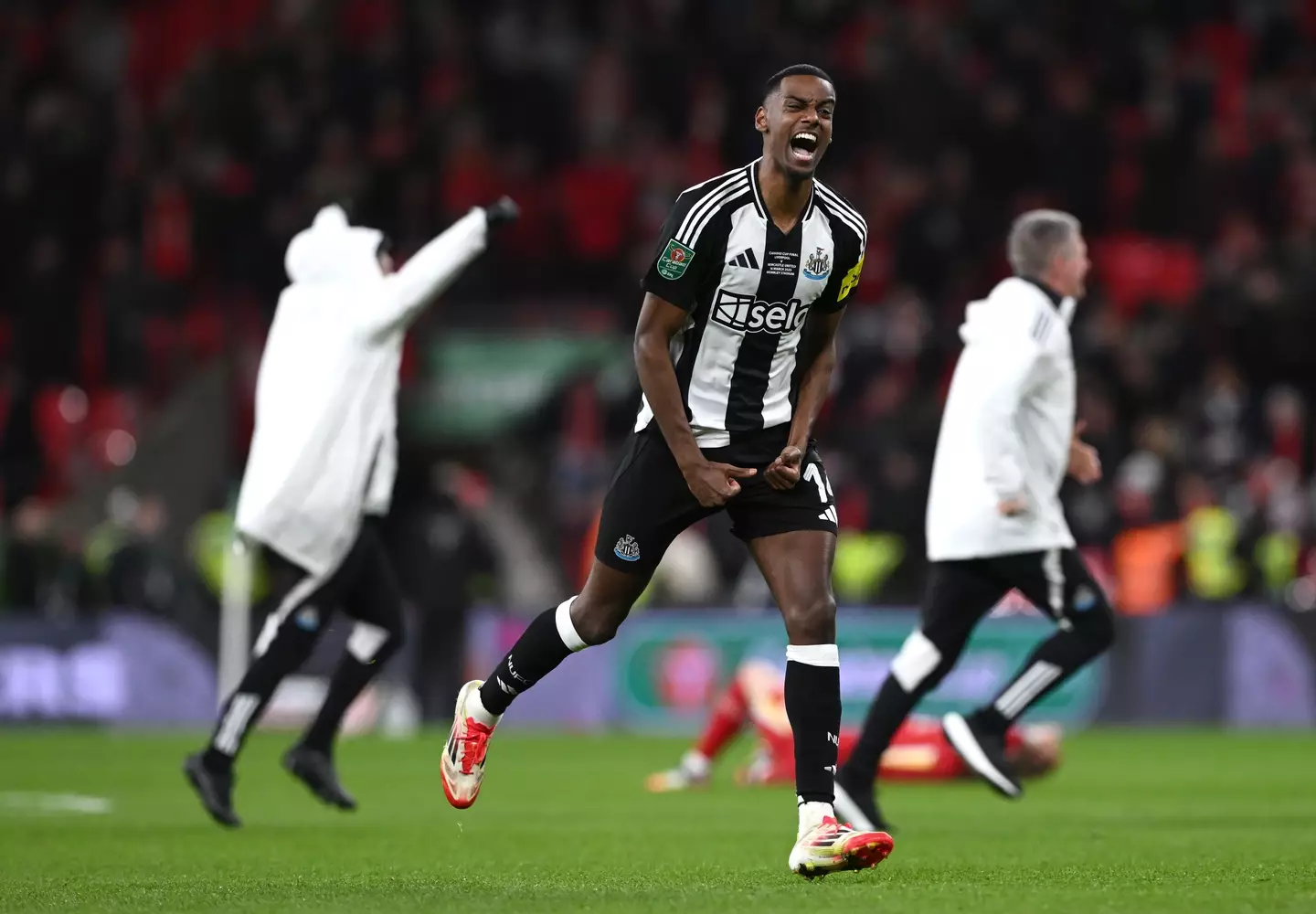 Alexander Isak has been linked with a move away from Newcastle United. Image: Getty