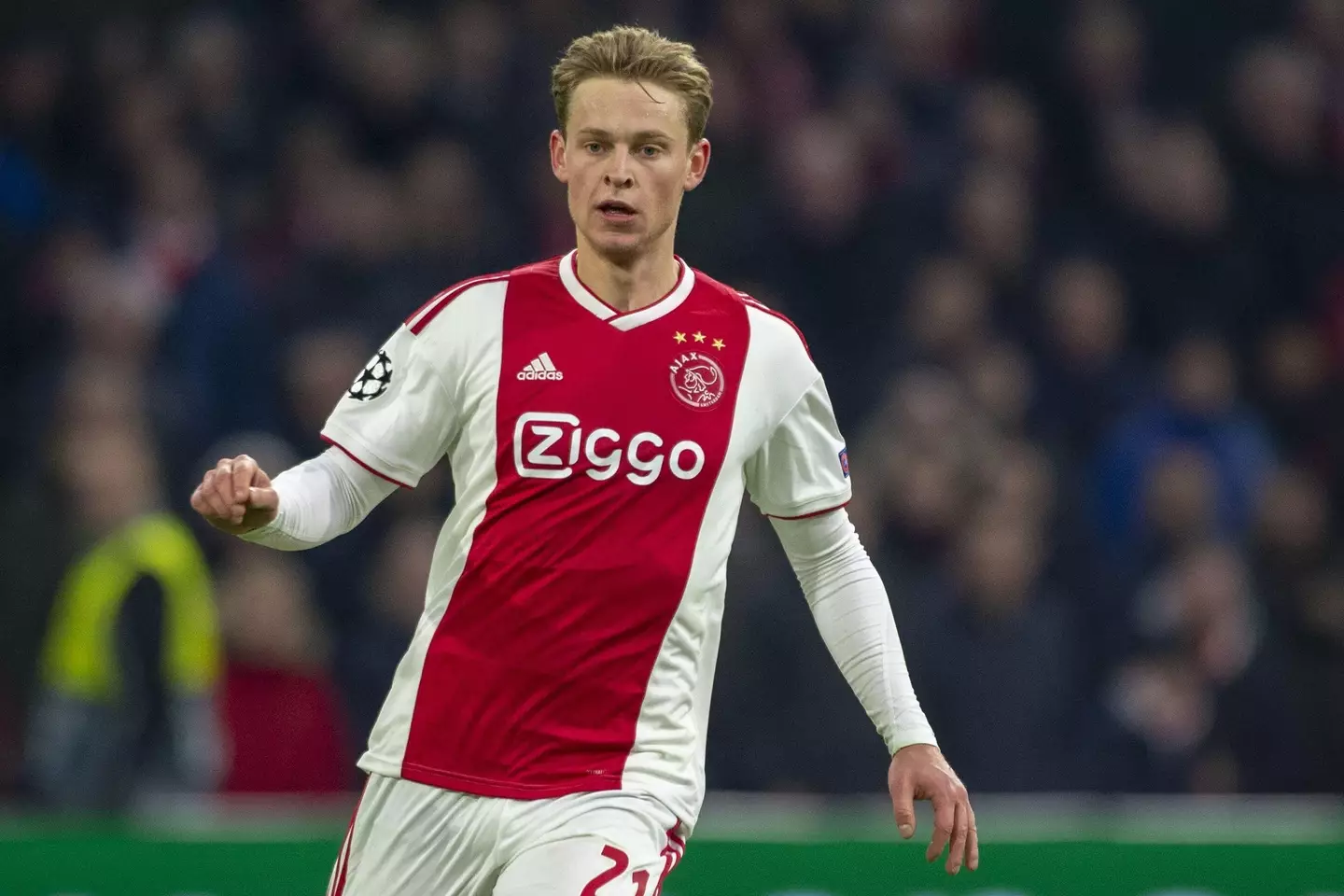 Frenkie de Jong made his name at Ajax. Image: Alamy