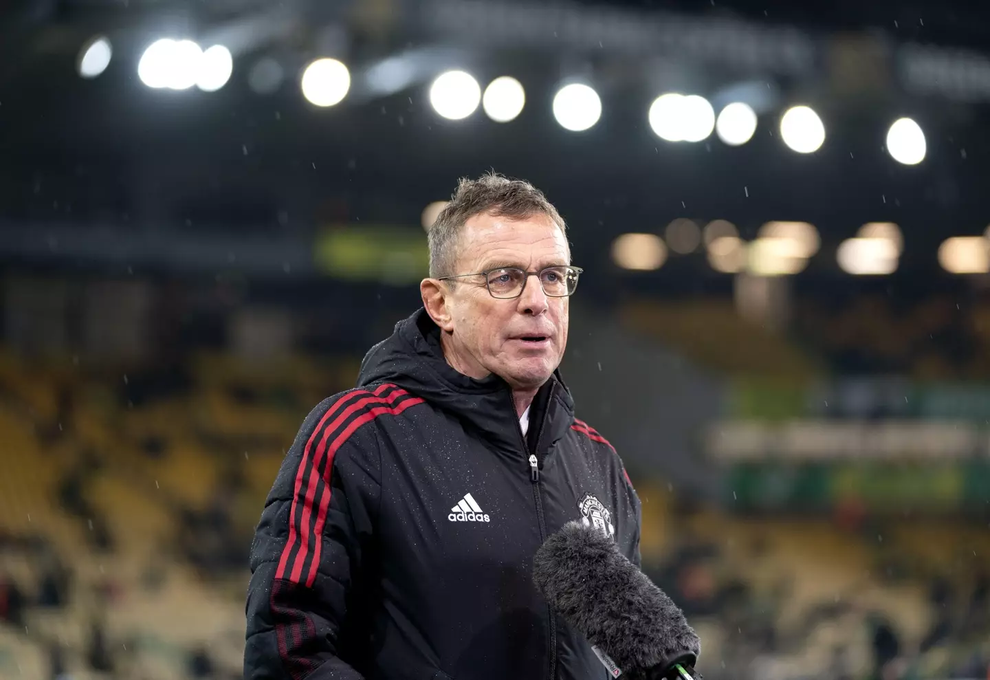 United interim manager Ralf Rangnick has played down the likelihood of signings in January (Image: Alamy)