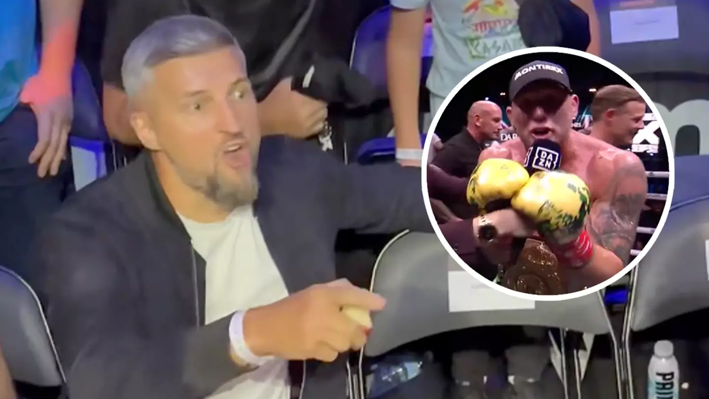 Fans spot what Carl Froch did at ringside after Darren Till's brutal KO of Luke Rockhold