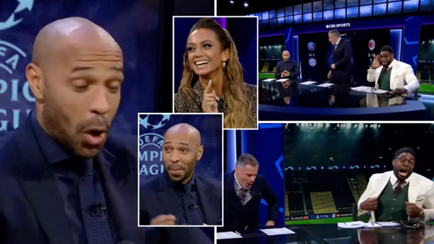 Thierry Henry’s Valentine’s Day plans left Jamie Carragher and Micah Richards in stitches