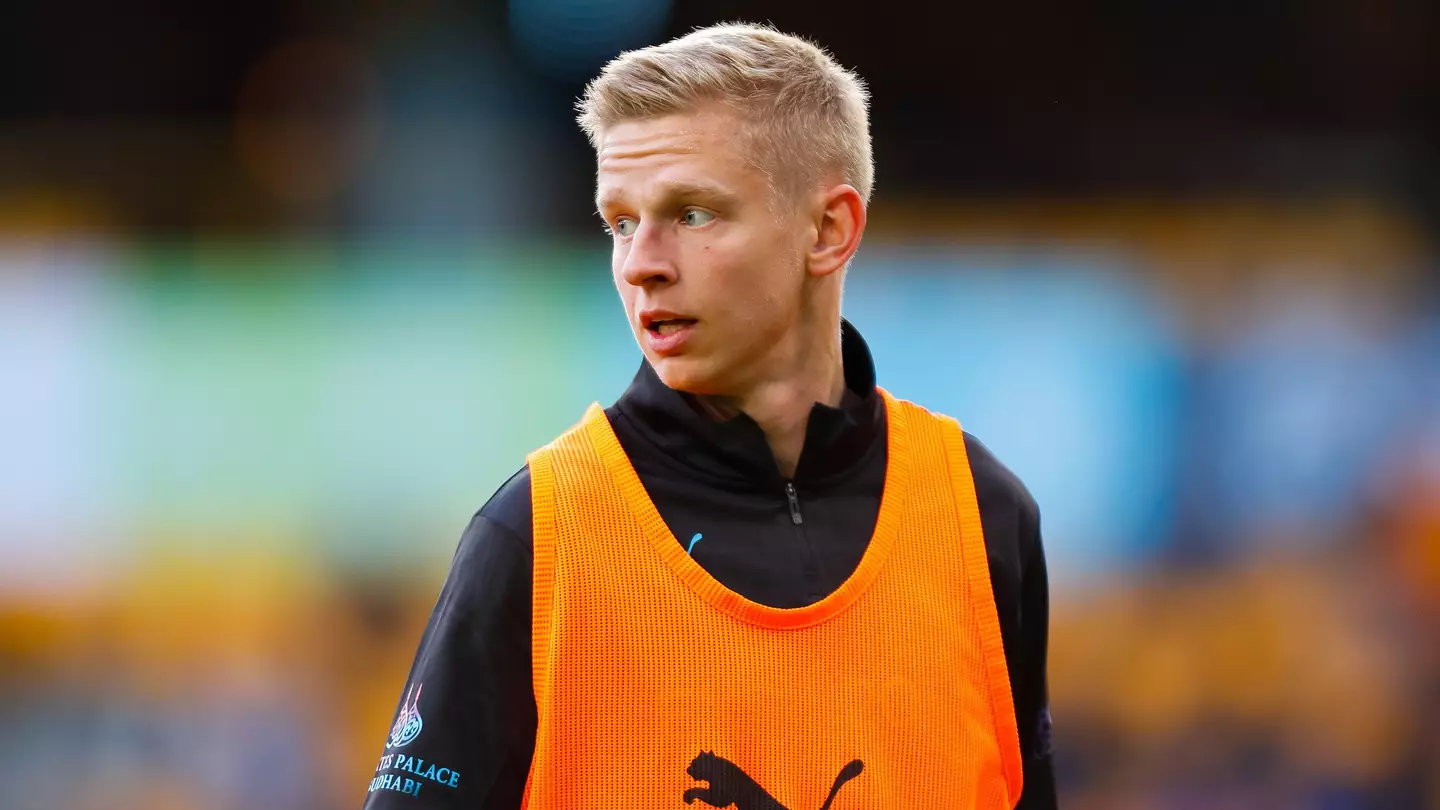 Manchester City's Oleksandr Zinchenko
