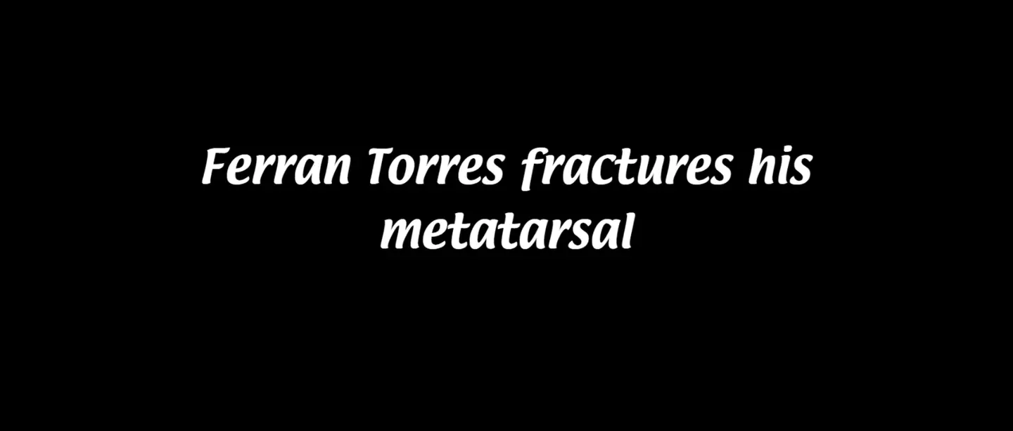 Ferran Torres cut-screen