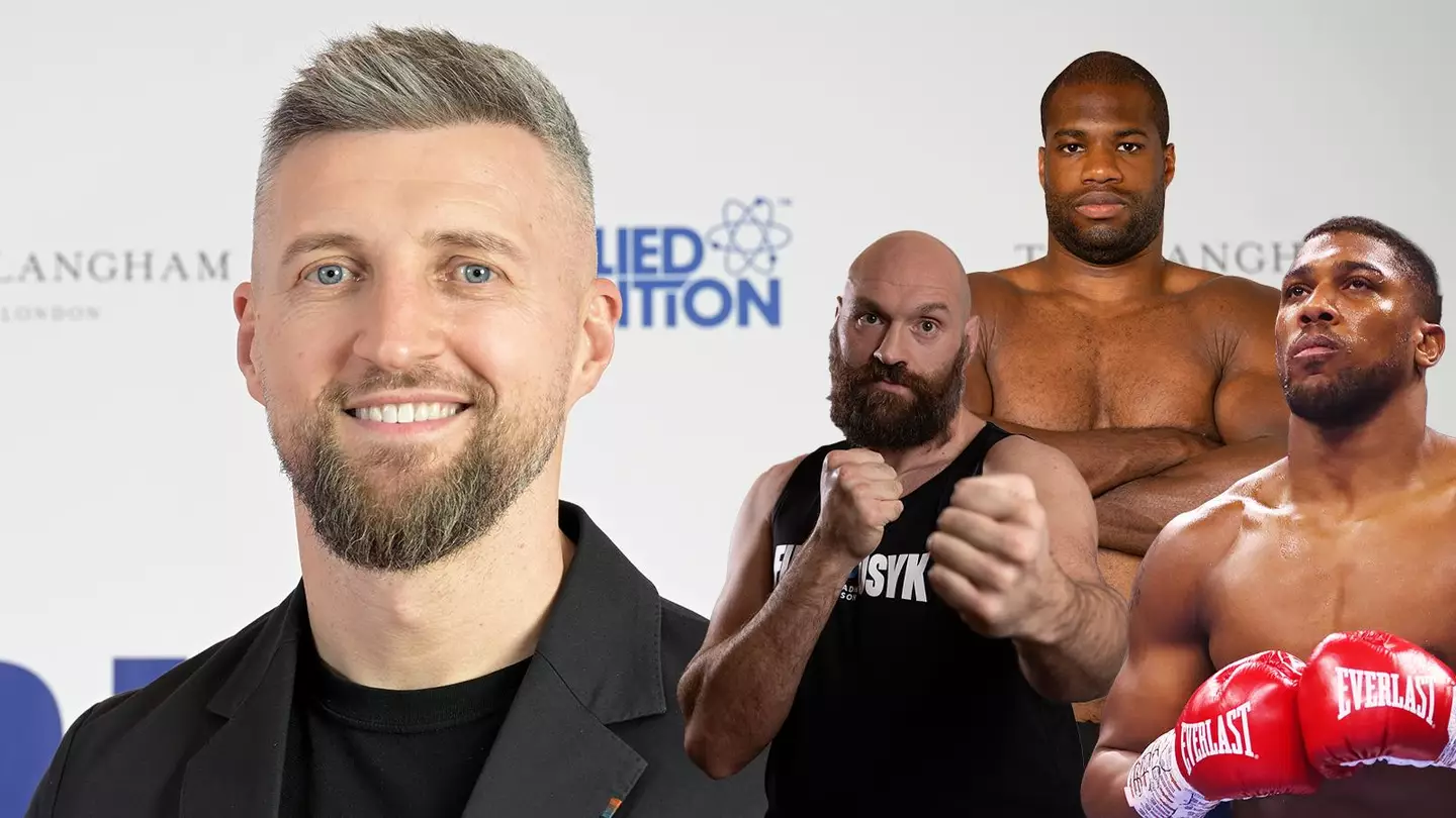 Carl Froch reveals where Daniel Dubois will rank in all-time British heavyweights if he beats Oleksandr Usyk