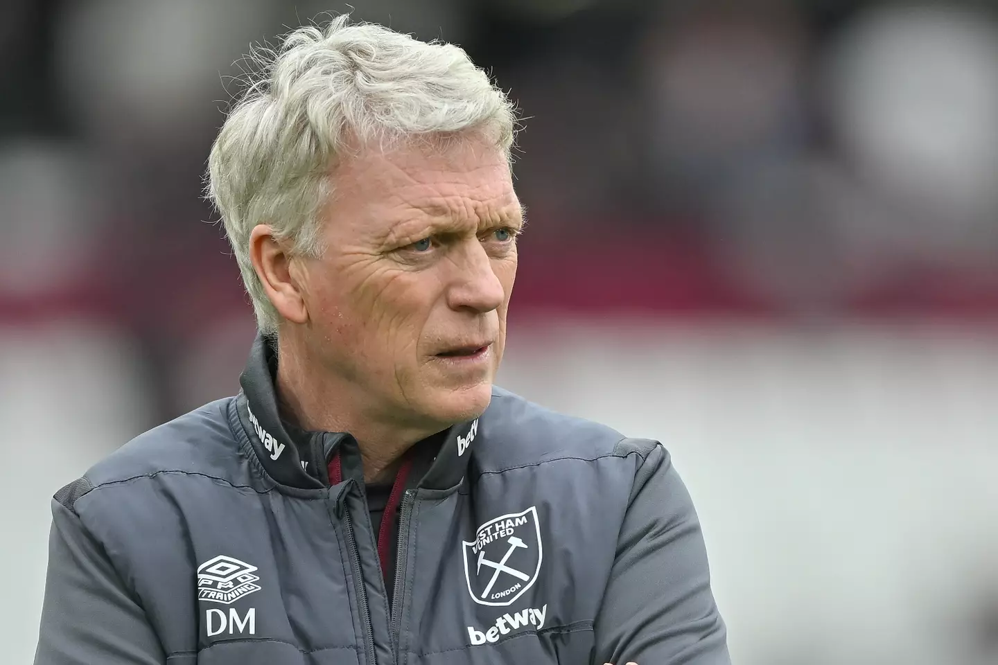 David Moyes during West Ham vs. Liverpool. Image: Getty