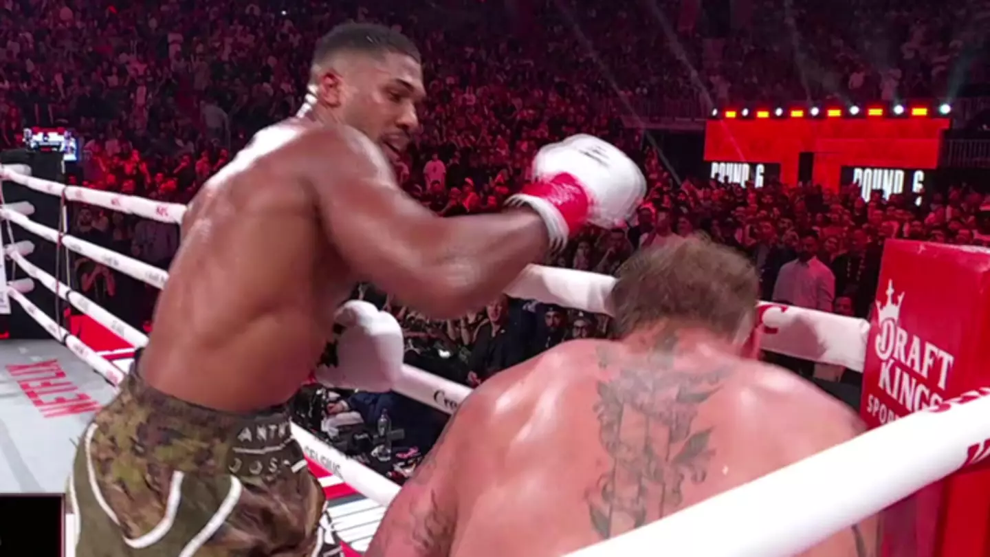 Anthony Joshua Knocks Out Jake Paul in Sixth Round of Netflix Superfight
