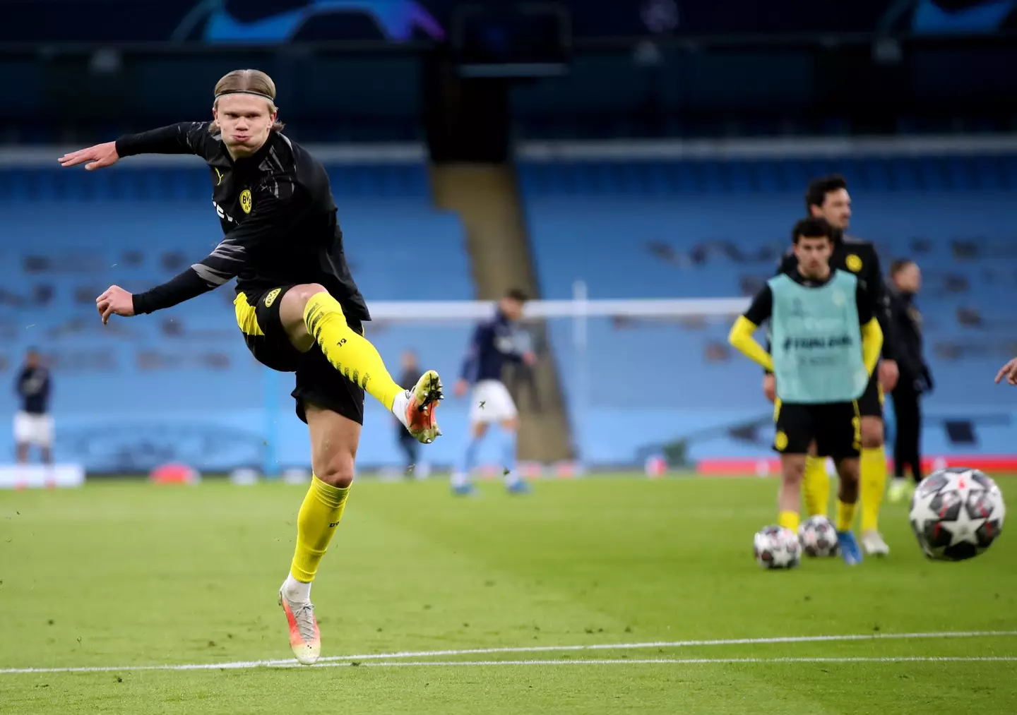 Erling Haaland completed his move to Manchester City on Monday (PA Images / Alamy)