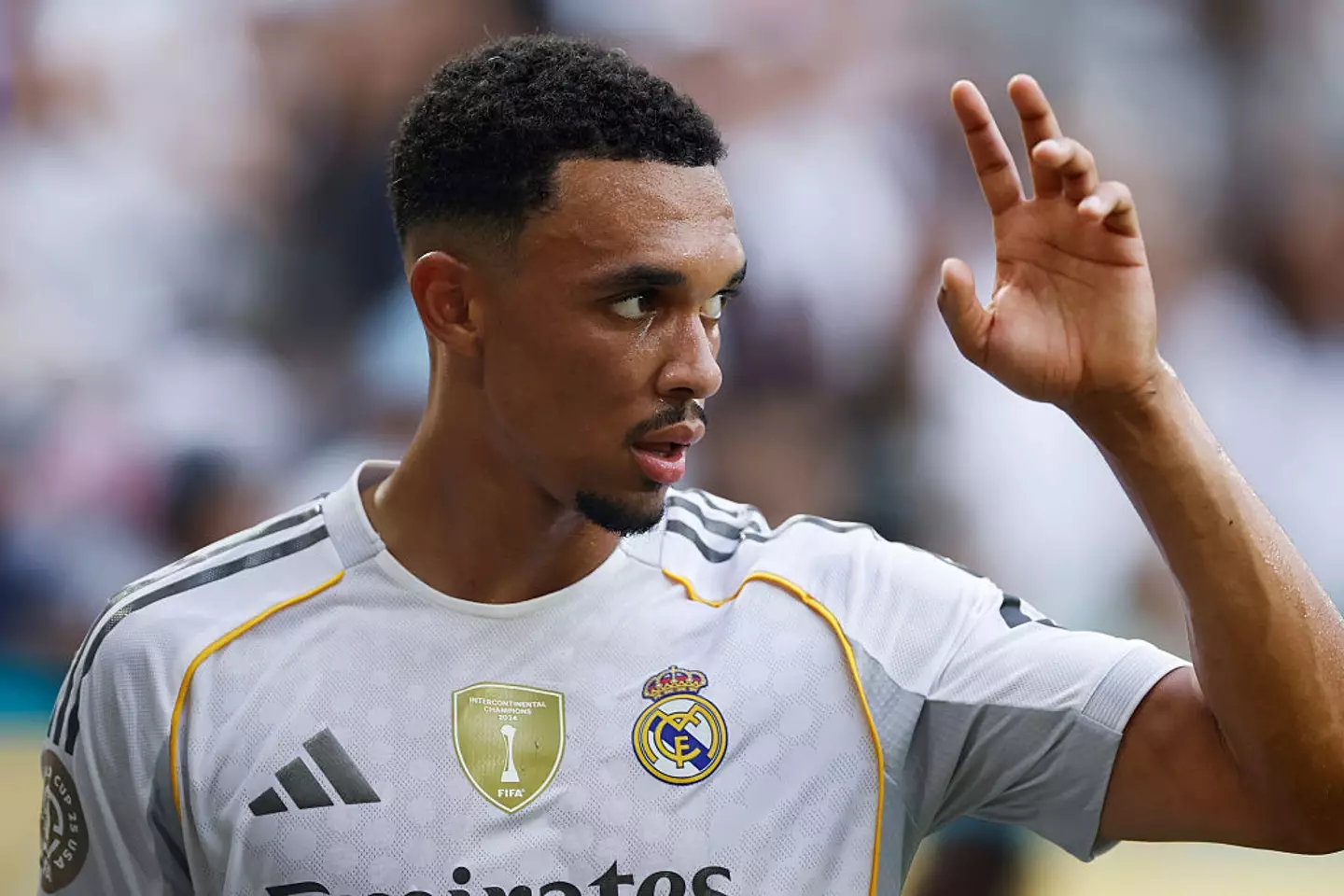 Trent Alexander-Arnold in action for Real Madrid (Credit:Getty)