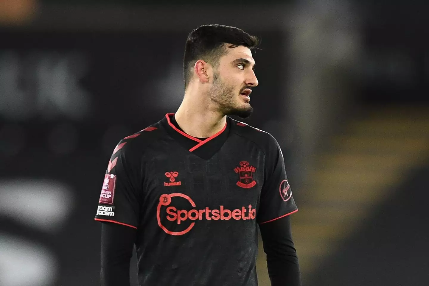 Chelsea loanee Armando Broja in action for Southampton. (Alamy)