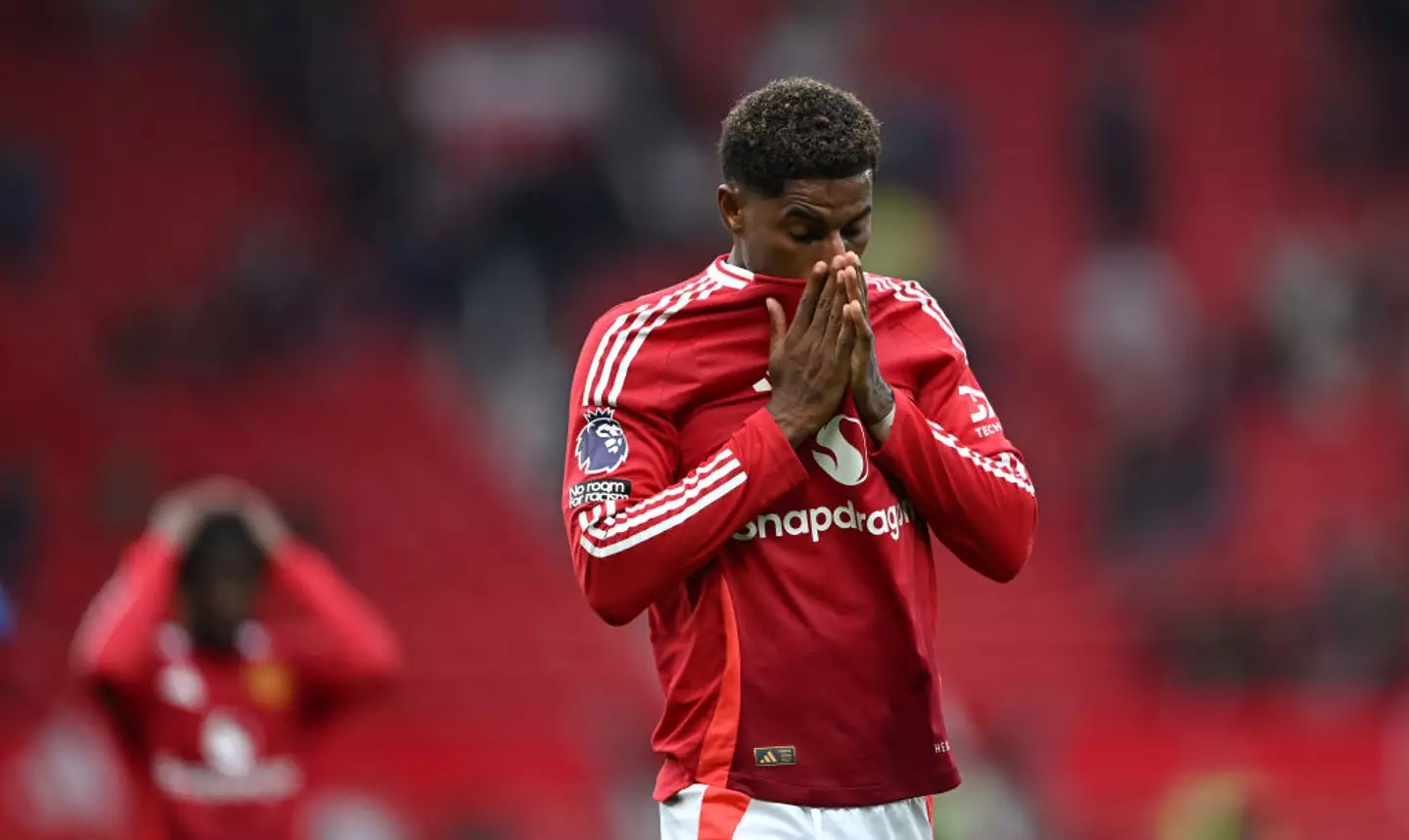 Marcus Rashford is yet to score this season (Image: Getty)