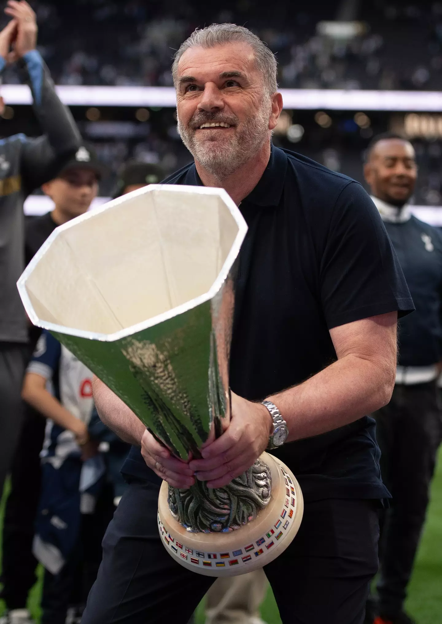 Ange Postecoglou is set to return to management with Forest. Image: Getty