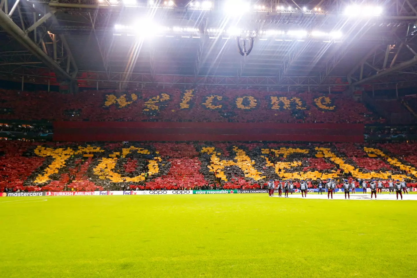 Galatasaray are deemed to be one of the most dangerous fanbases in world football. Image: Getty