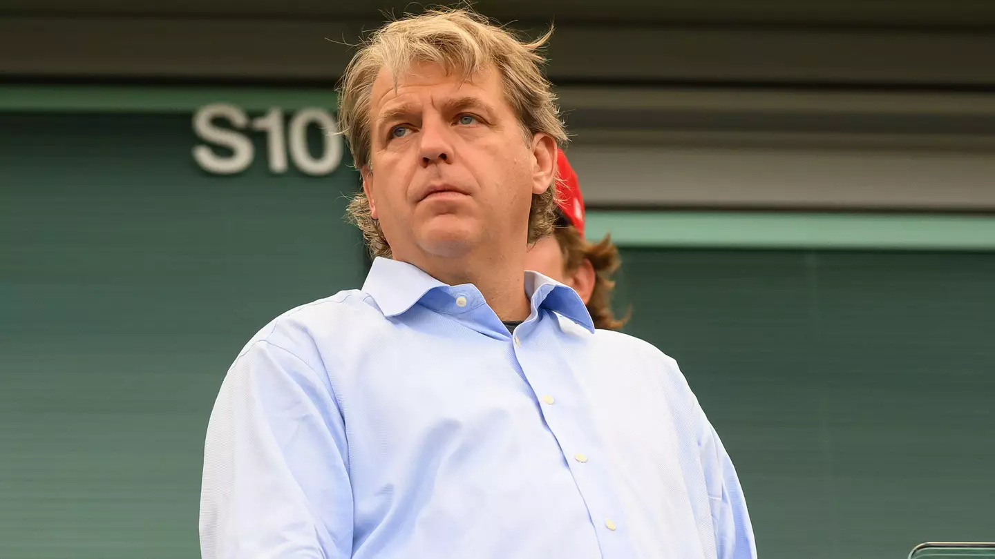 Todd Boehly at Stamford Bridge. (Alamy)