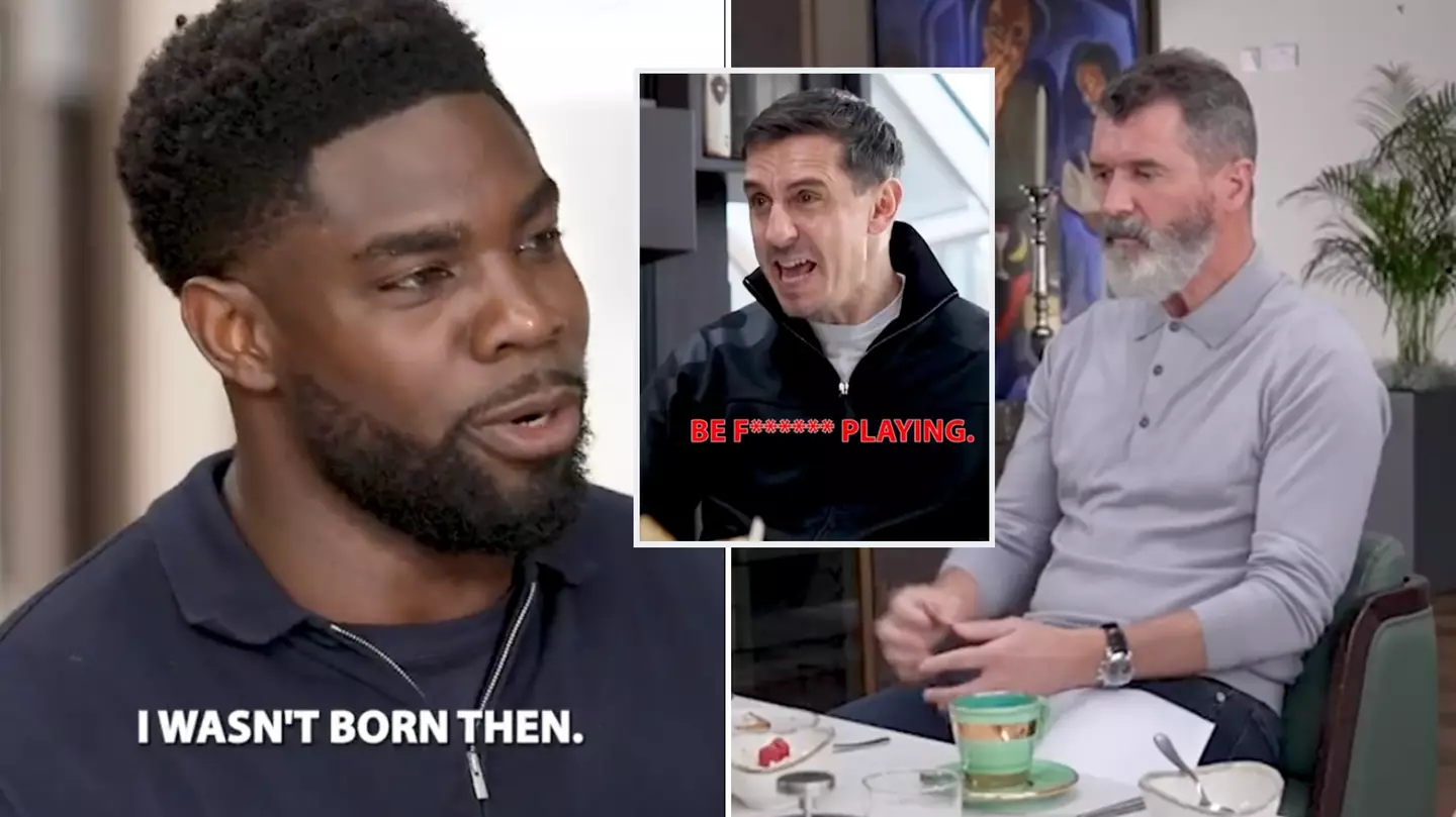 "You should still be f**king playing!" - Roy Keane and Gary Neville violated Micah Richards after finding out his age