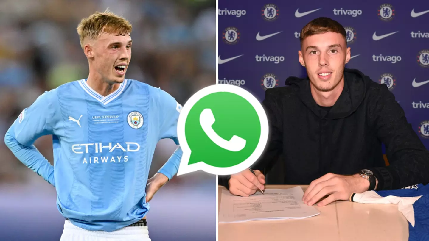 Cole Palmer reveals blunt WhatsApp message he sent Man City teammates once Chelsea move was confirmed