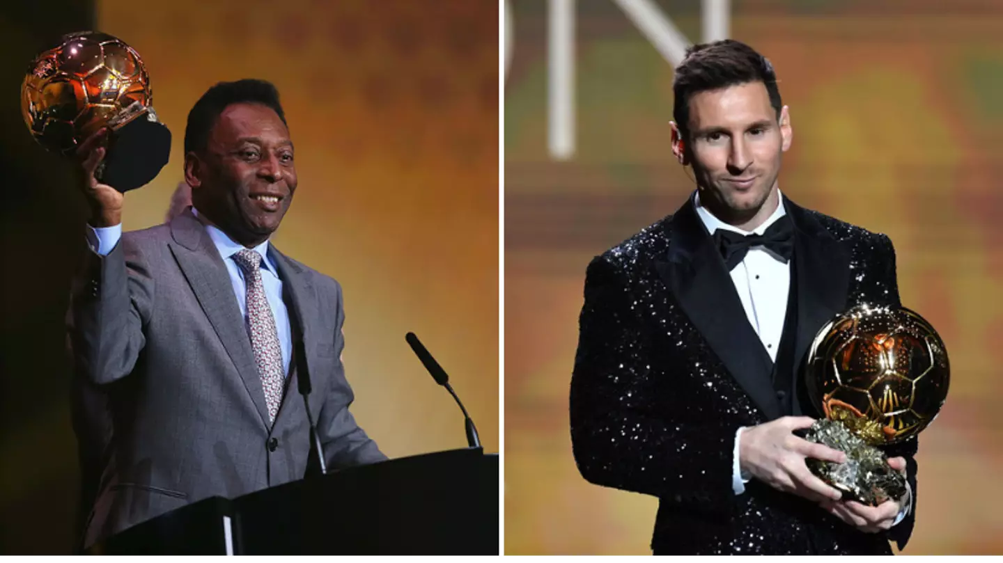 Pele has same number of Ballon d'Or awards as Lionel Messi according to France Football