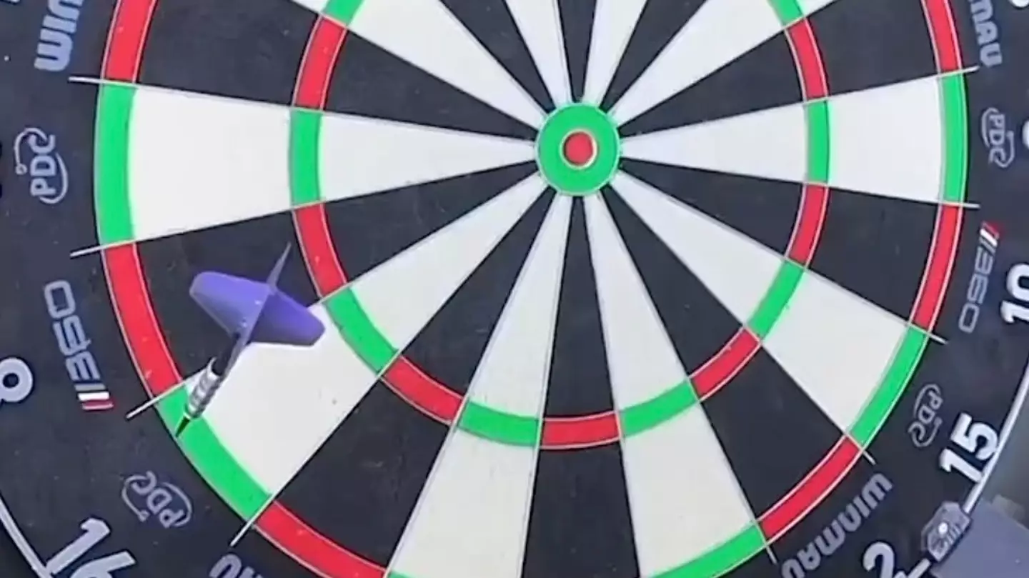 Darts Player Hits One-in-a-Million Checkout Shot As PDC Official Clarifies Rule