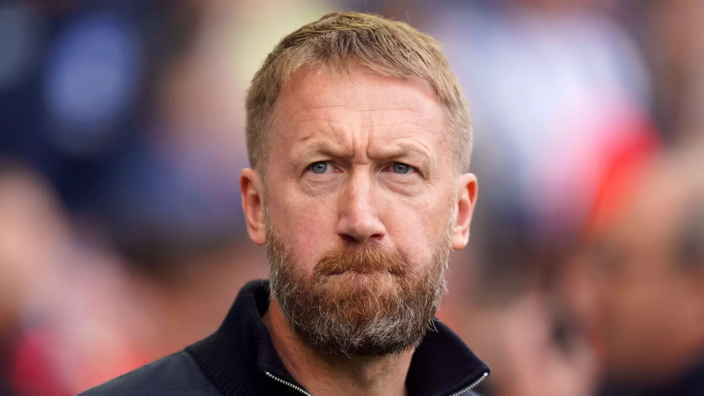 Graham Potter during Chelsea vs Brighton in the Premier League. (Alamy)