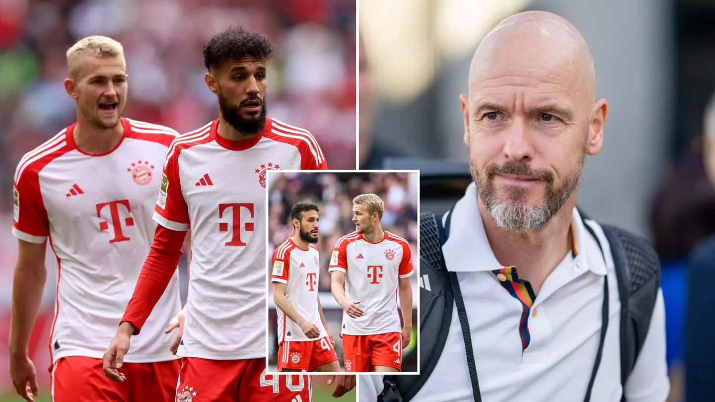 Matthijs de Ligt and Noussair Mazraoui make their feelings clear after Man Utd have double bid rejected by Bayern Munich
