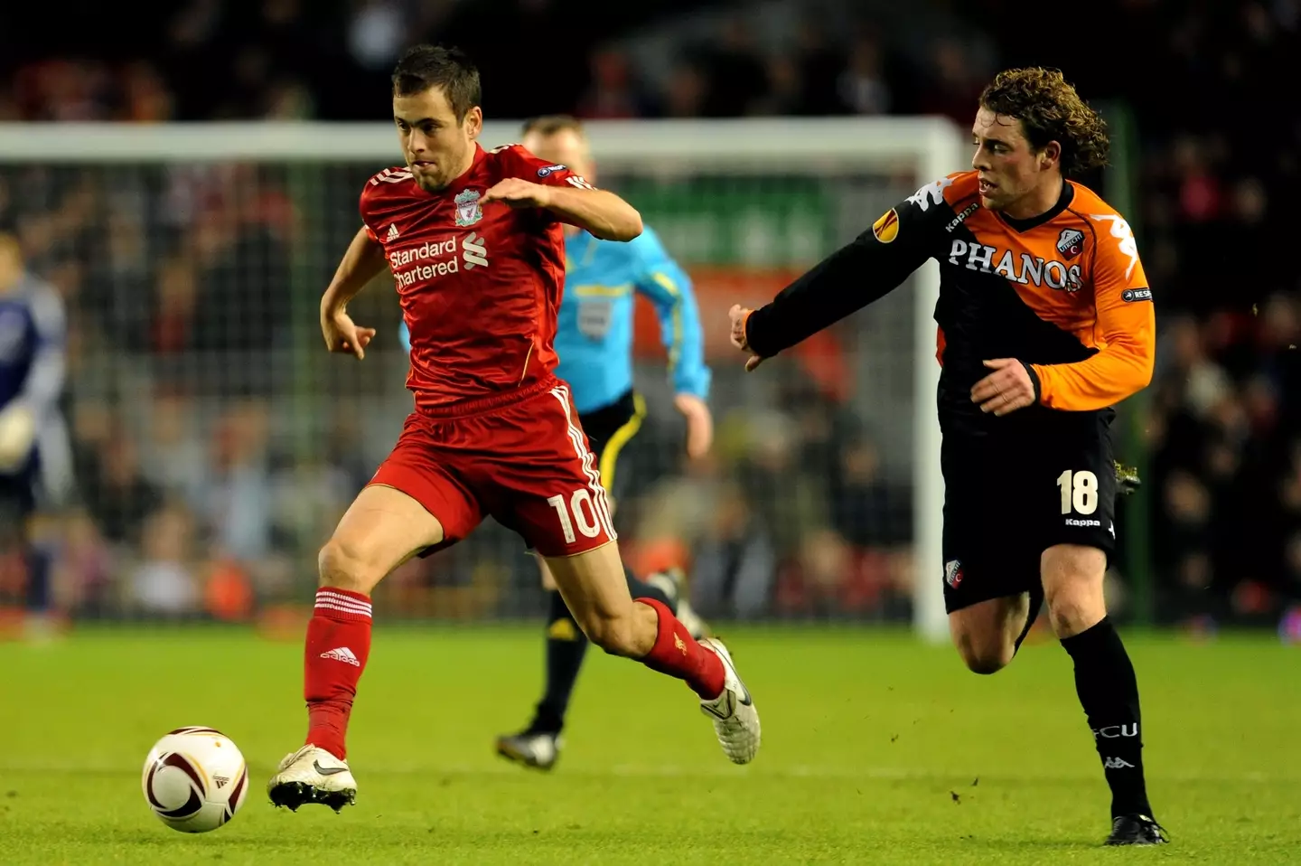 Joe Cole in action for Liverpool. Image: Getty 