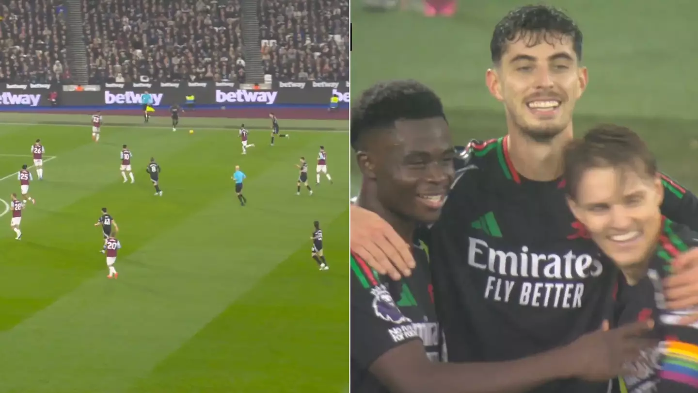 One man is trending on social media following first half of West Ham vs Arsenal as fans make their feelings clear