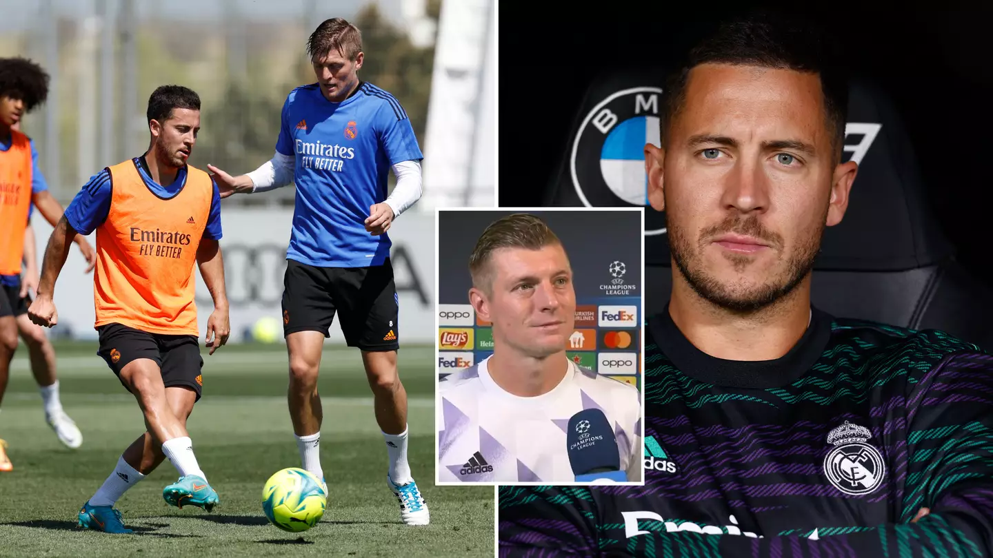Toni Kroos sent brutal message to Eden Hazard months before retirement as Real Madrid comment resurfaces